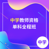 中学教师资格-单科全程班